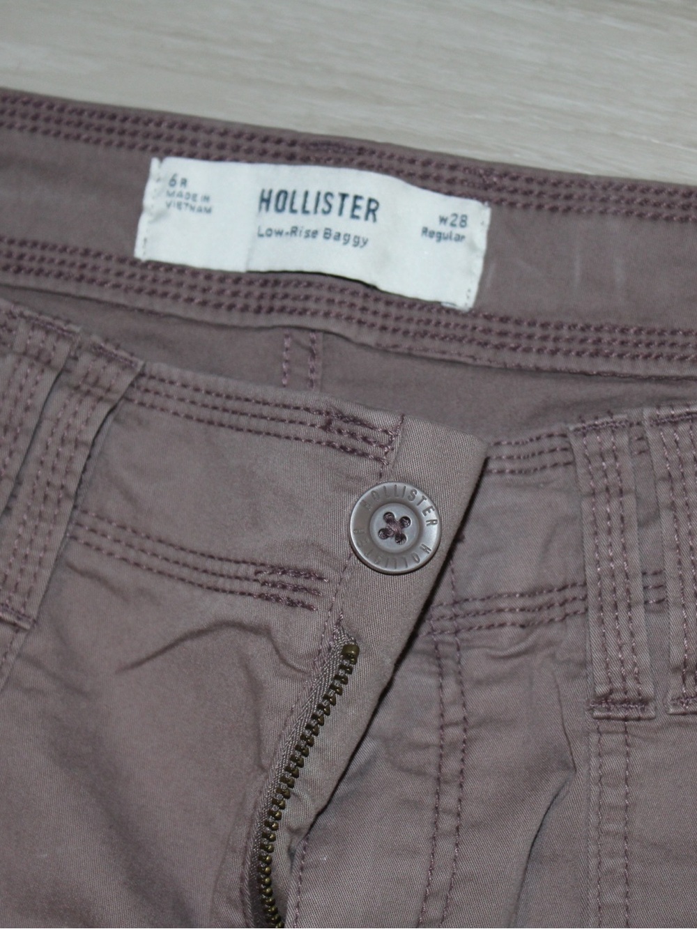 Low Rise Baggy Cargo Pants